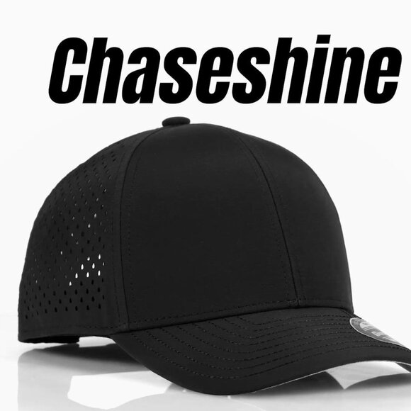 Performance Snapback Baseball Cap Structured 6-Panel Golf Running Workout main image 7